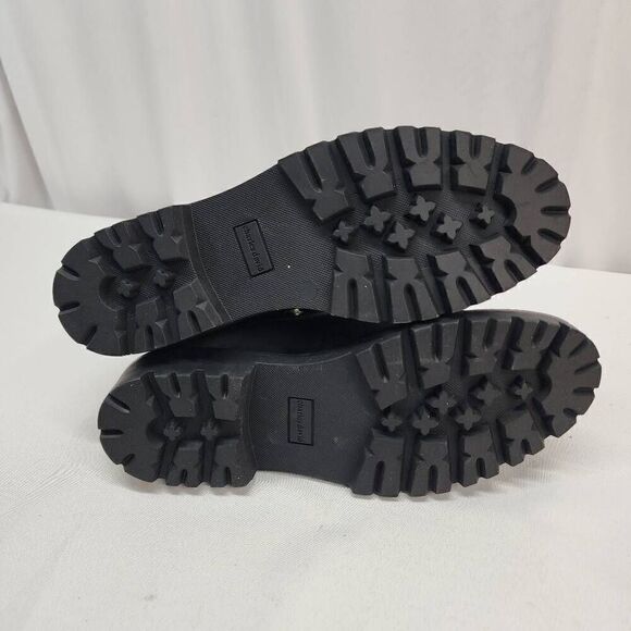 Charles David Size 9 Revolve Oxford Black Suede Lace Up Boots, Women's A - Picture 9 of 10